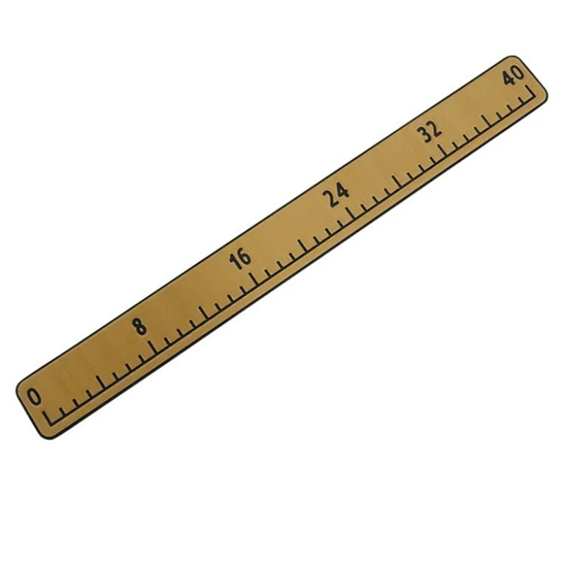 Pêcher Accessoires ruban à mesurer Mètre pour Mesurer prisonnier Poissons Longueur 1.4 m rouge 