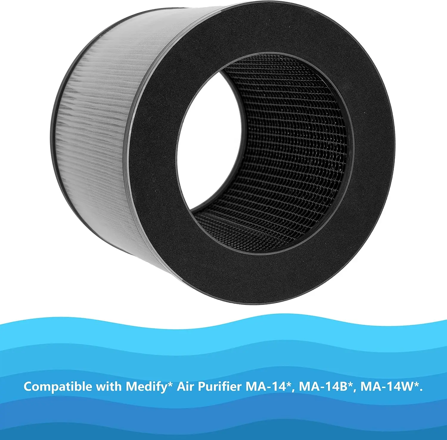 Filtre de rechange pour Medify Air MA-14 – HEPA H13 + Charbon