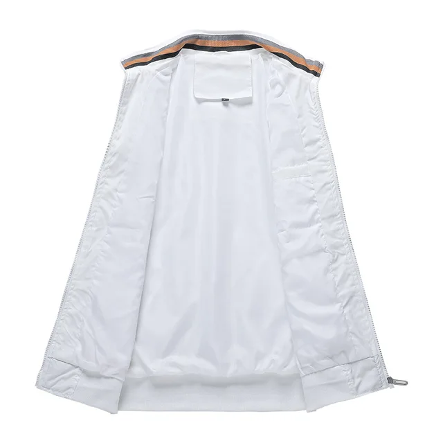 Jaqueta Bomber Casual Masculina: Estilo e Funcionalidade para a Primavera e Outono 2 Jaqueta Bomber Casual Masculina