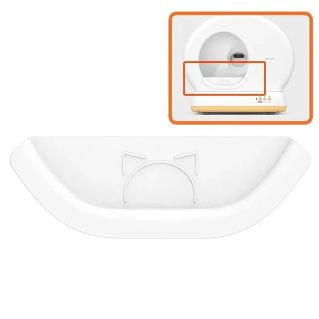 Special Cat Toilet Baffle AIRROBO Litters Proof Cat Litter Box Baffle Cats Bedpans S1/pro/fresh Universal Pet Supplies Products