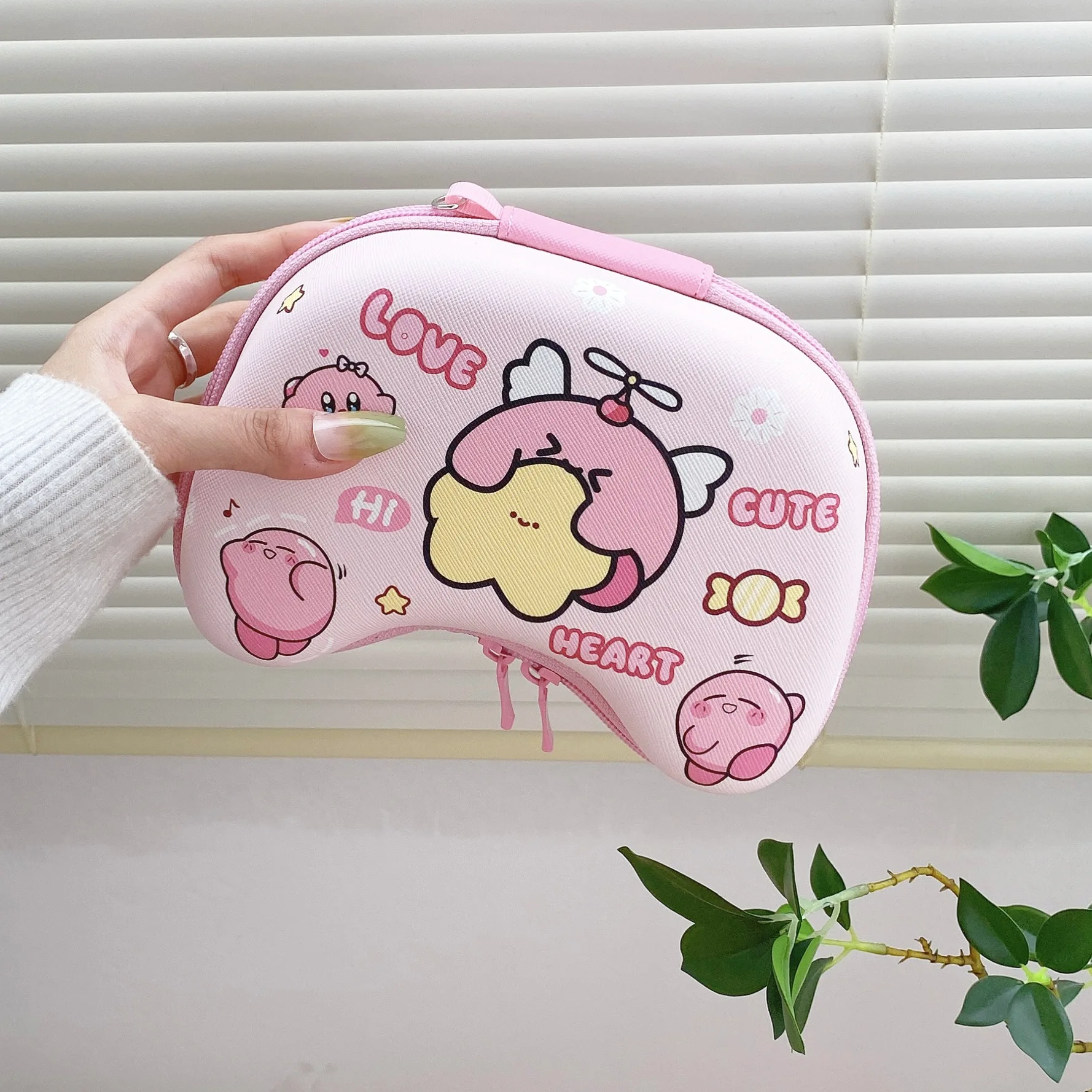 

Controller Bags Compatible with Nintendo Switch Pro/PS5 PS4 PS3/Xbox Series Cartoon Image Kirby Kuromi Mario