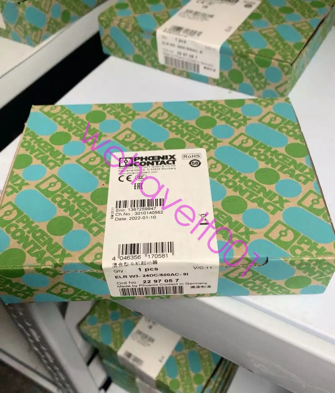 

NEW PHOENIX ELR W3- 24DC/500AC-9I 2297057 safety relay Fast delivery