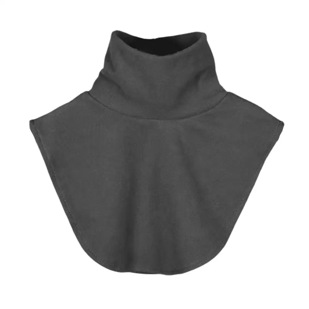 Weicher, elastischer, abnehmbarer Modalkragen, quadratisch, falsche Kragen, einfarbig, Rollkragenpullover, hoher Innenhals, für Damen, Schal – Detail 3