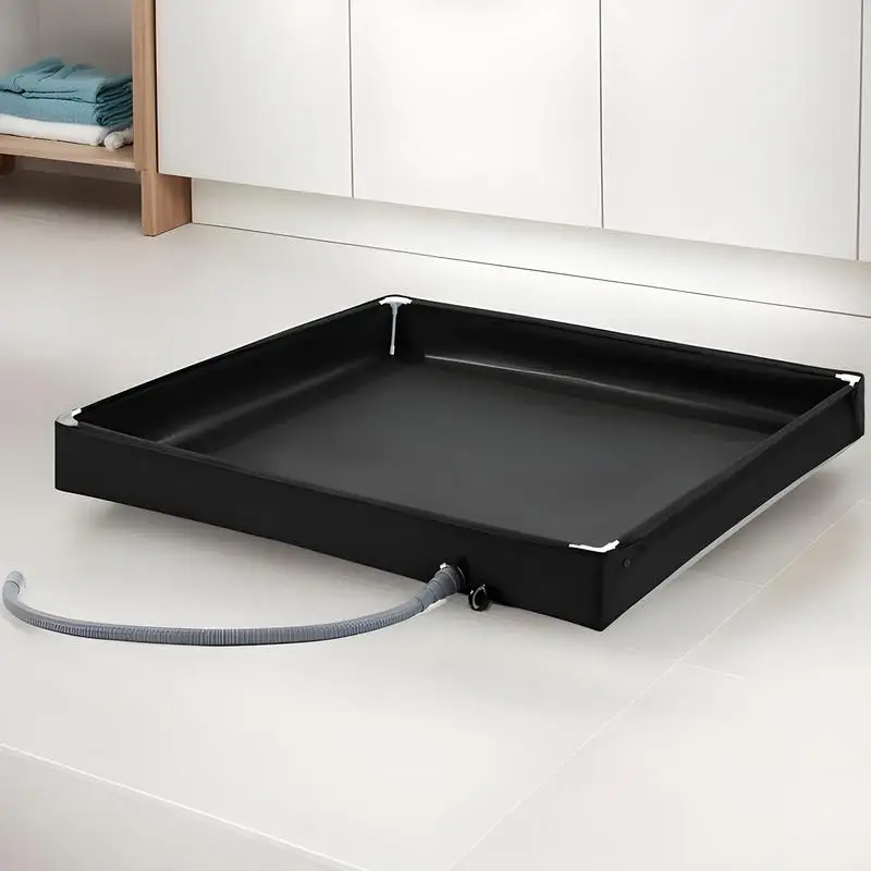 Foldable Shower Pan Multifunctional Bathing Base Multifunctional Foldable RV Shower Pan With Drain Pipe For Indoor Outdoor