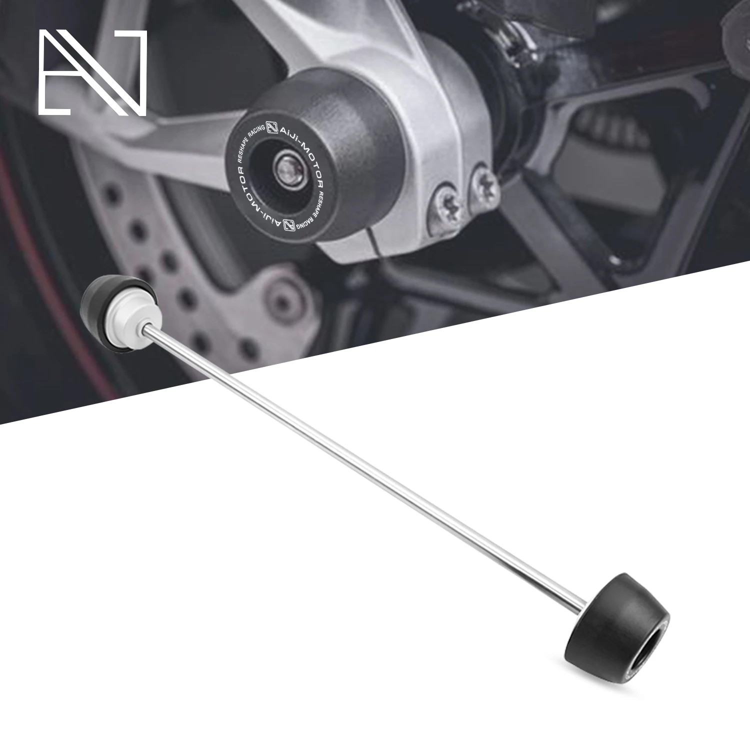 

Motorcycle Accessories Rear Wheel Axle Fork Crash Slider for StreetTriple Street Triple 675 RX R Falling Protection