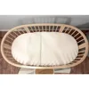 Organic Breathable Oval Crib Mattress (for Stokke Sleepi Bed) V2 (27"x47"x3") 2