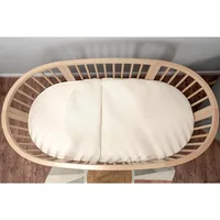 Organic Breathable Oval Crib Mattress (for Stokke Sleepi Bed) V2 (27"x47"x3") 2
