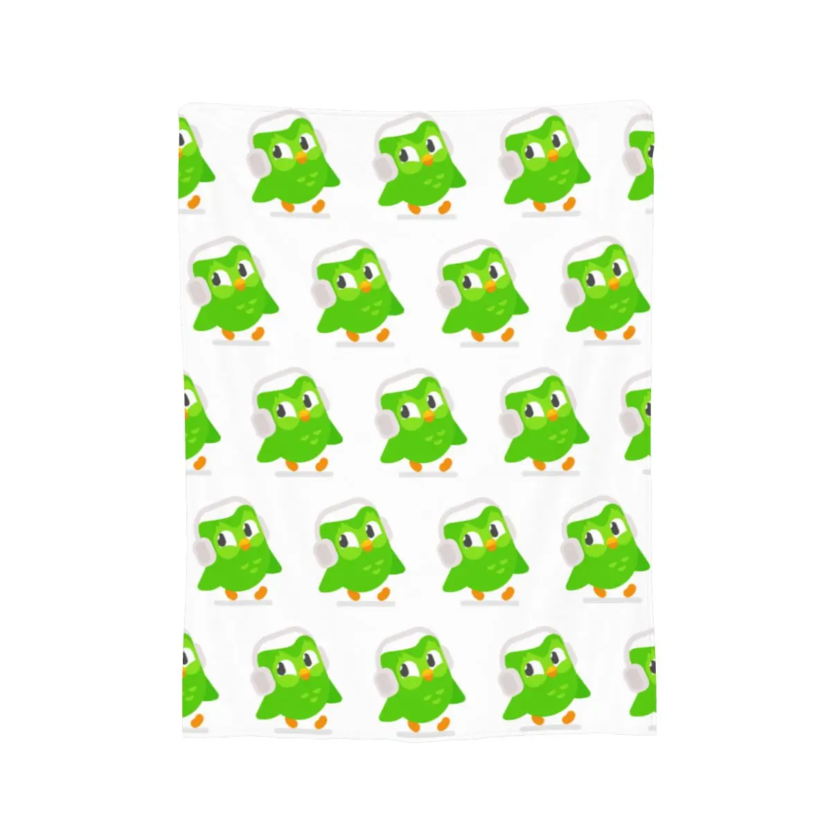 Duolingo Owl Duo Blanket Fleece Lightweight Sofa Throw Blankets For Couch Bedding Office Throws Bedspread Quilt 3