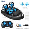 New 3in1 Water-Land-Air Airship Boat 2.4g 4-Axis Rc Drone Headless Mode 360° Flip Mini Quadcopter Drones Kid Water Toy Genuine 3