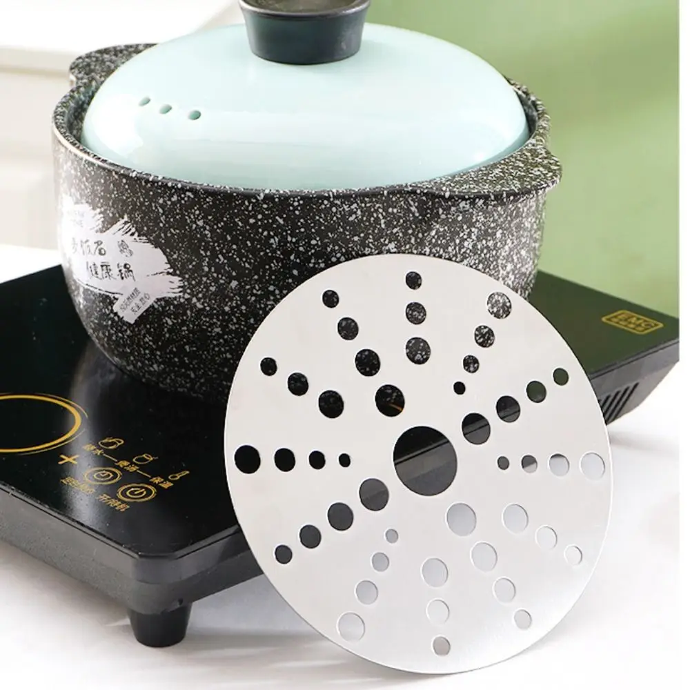 Induction Cooker Heat Diffuser Disc Adapter Plate Saucepan Stainless Steel Cooking Hob Converter Tool For Kitchen Casserole