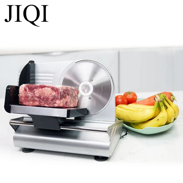 JIQI-Trancheuse électrique pour viande, pain, légumes, fruits