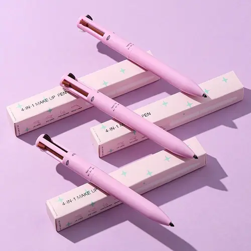 방수 멀티 효과 메이크업 뷰티 및 건강 눈썹 인핸서, 아이 라이너 립 라이너 펜, 거짓말 누에 펜, 4 in 1 4
