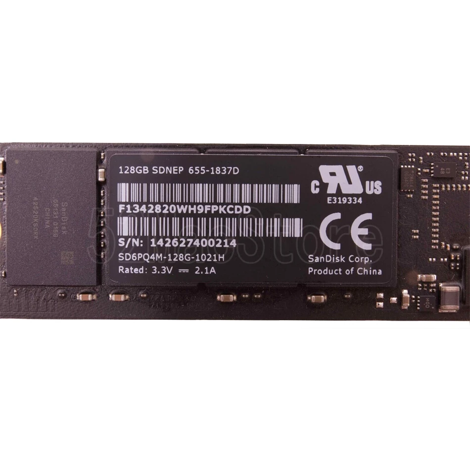 Disque dur SSD 128 Go MacBook Air Pro A1465 A1466 A1502 A1398