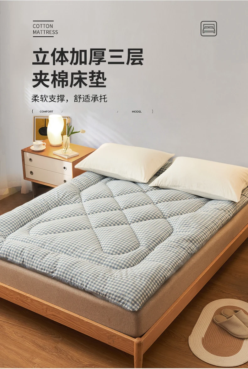 Description Picture 2 of itemDropshipping Customizable Size Mattress Soft Mattress Home Tatami Mat Was The Floor Mat Student ZHA03-40599