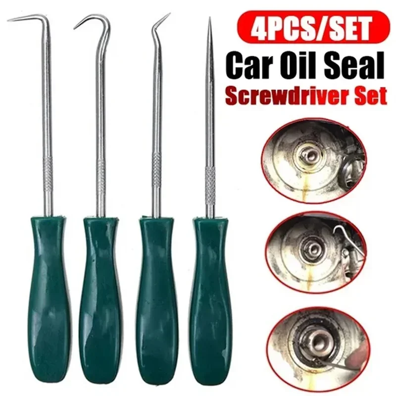 

Gasket Hooks Puller Oil Set Seal Hook Tool Disassembly Repair Remover Auto O-ring Pick Screwdriver Gasket Car