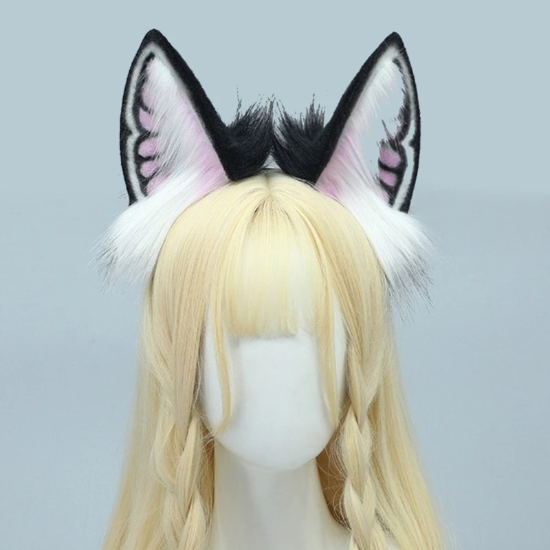 Lot De 12 Serre-Têtes Avec Oreilles De Chat - En Plastique - Pour