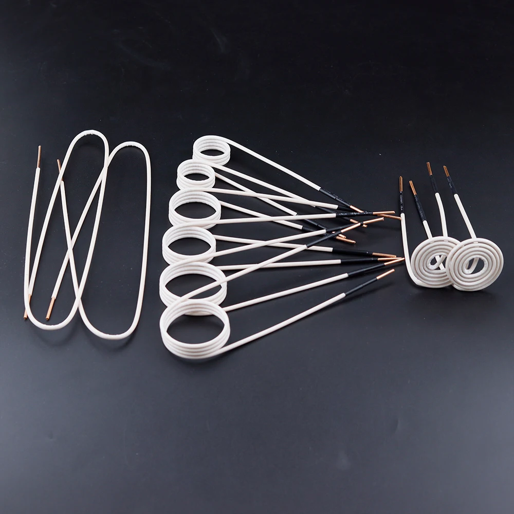 Magnetic Heater DIY Induction Coils 30mm 40 50 750 Induction Coil Kits Flameless Heat Accessories 10Pcs