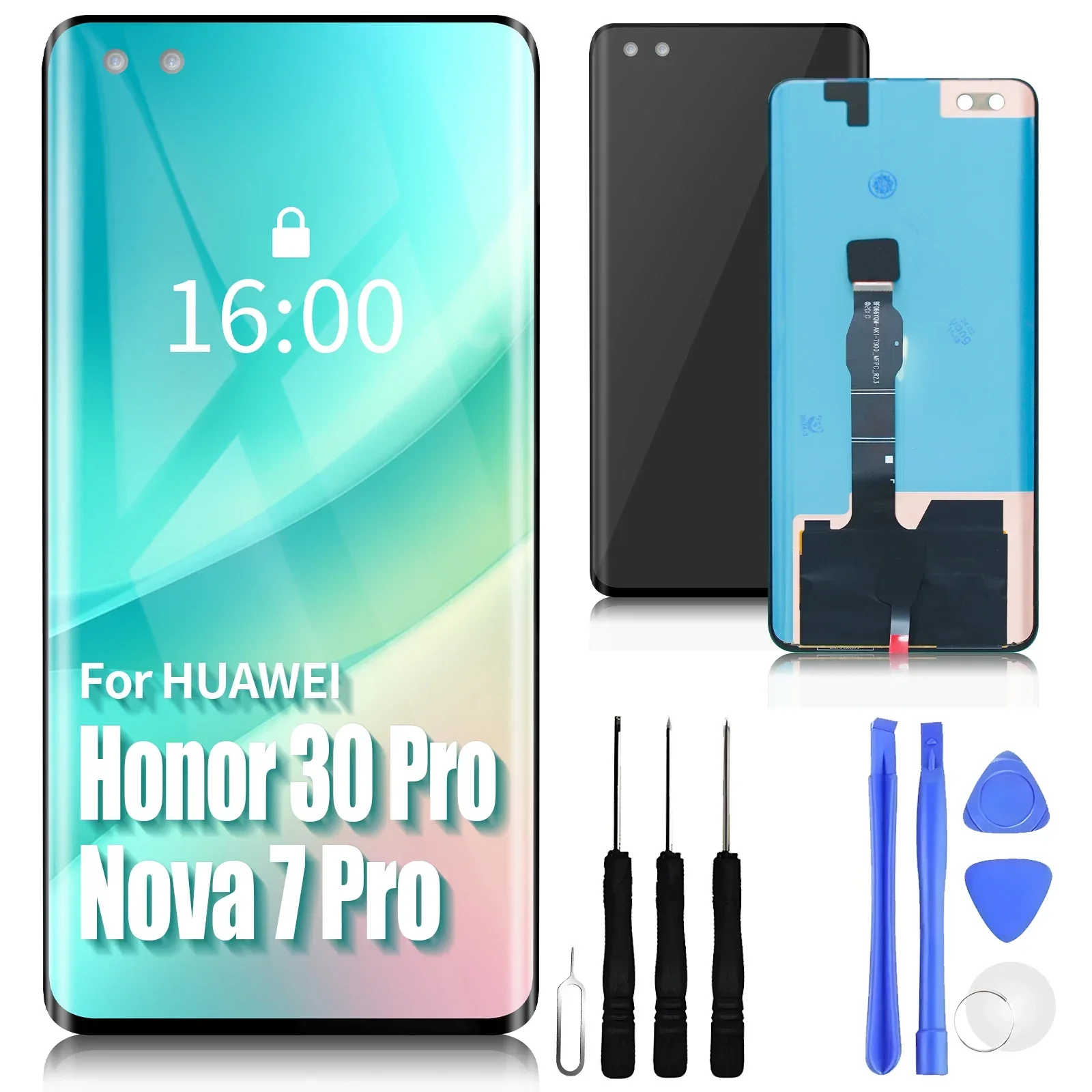 Дисплей для Huawei Honor 30 Pro с сенсорным экраном 6,57 дюйма в сборе