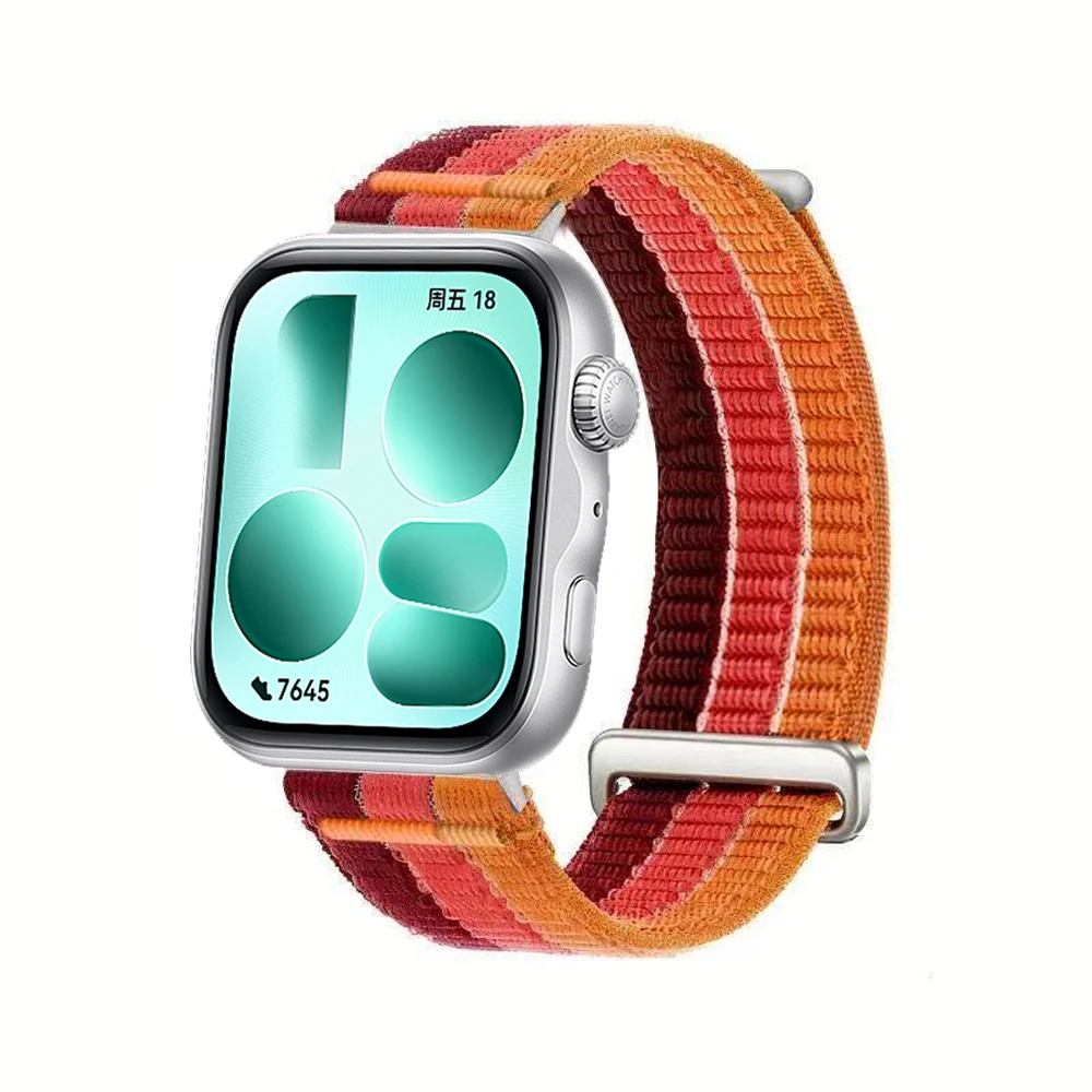 Breathable Sport Nylon Smartwatch Band Bracelet