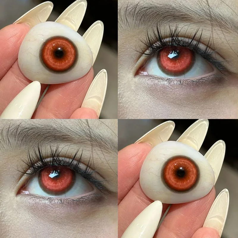 Contact Lenses JeweLens Cosplay Myopia Color Contact Lenses Anime Pupil 1pair 6months