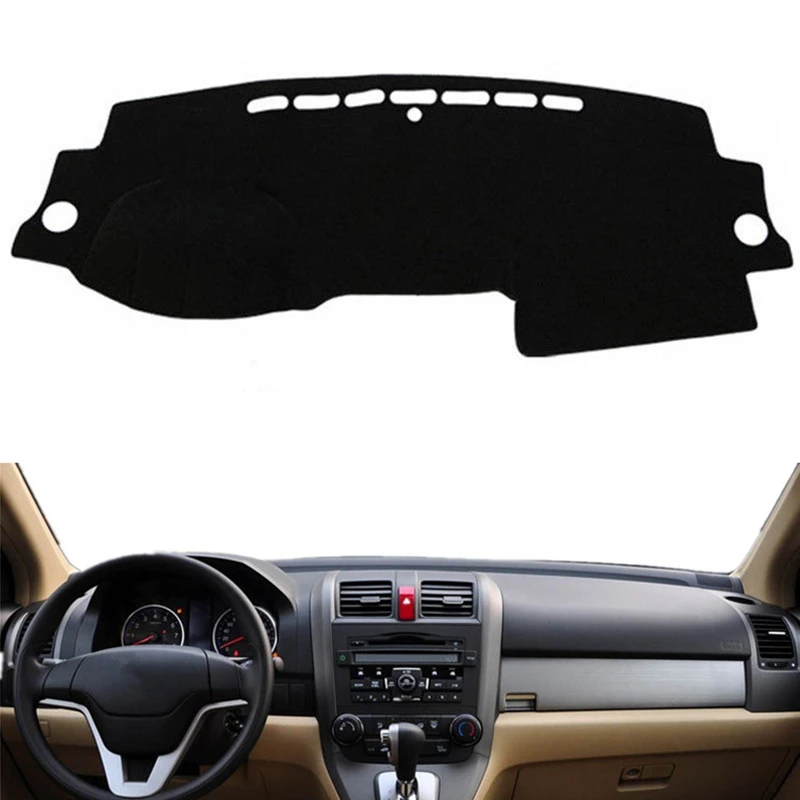 

Car Dashmat Dashboard Cover Mat For Honda CRV CR-V 2007 2008 2009 2010 2011 Anti-UV Sunshade Dash Protect Carpet Car Accessories