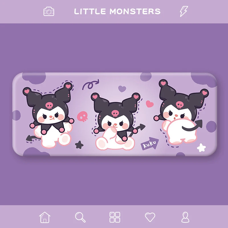 

Новинка, очки Hello Kitty Y2K, фотообои Sanrio с милыми животными, футляр для хранения милых мультяшных солнцезащитных очков, Портативная Игрушка с защитой от падения