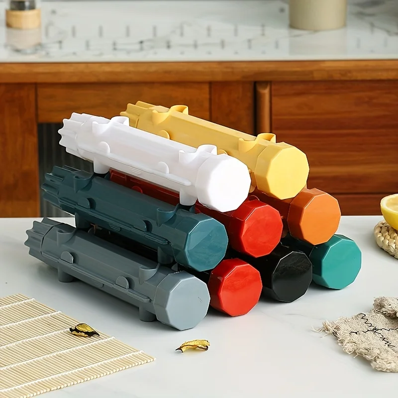 Description Picture 3 of item1PC Push Sushi Model Sushi Making Machine Quick Sushi Bazooka Japanese Rolled Rice Mold Vegetable Meat Rolling Diy Kitchen Tools