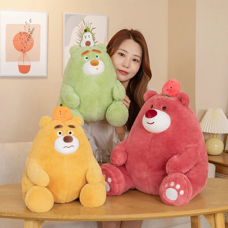 We Bare Bears Soft Toy Miniso Pretty Girl Cute Cartoon Fruit Cute