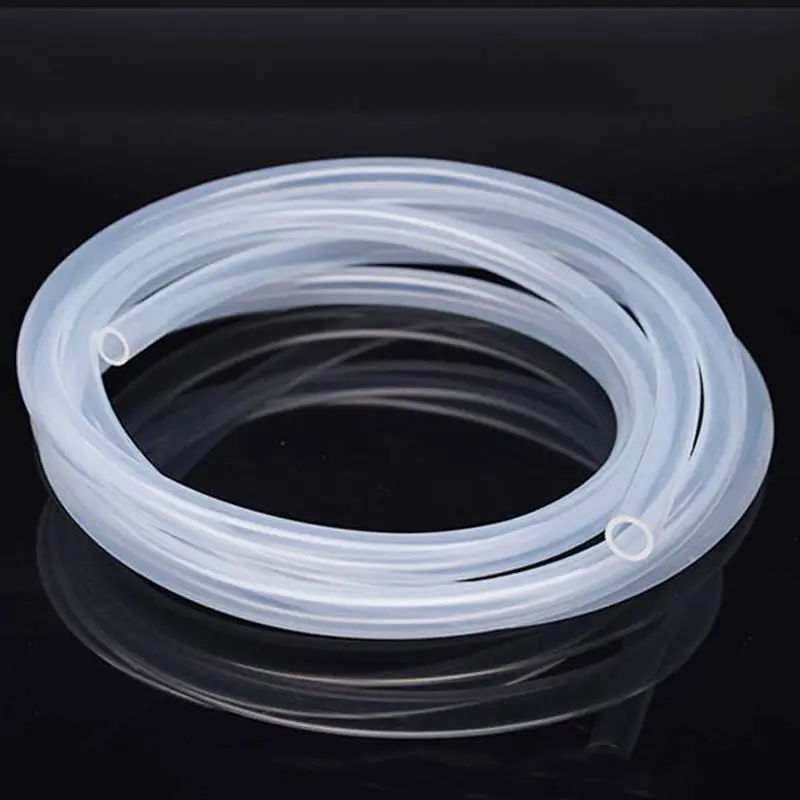 Food Grade Transparent Silicone Rubber Hose Flexible Nontoxic Silicone Tube Clear soft 1 meter  ID 0.5 1 2 3 4 5 6 7 8 9 10 mm O images - 6