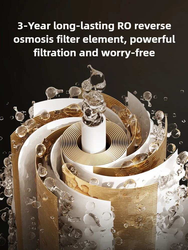K500 drinking machine household direct drinking RO reverse osmosis water dispenser 2400G super speed dual power Baijian pure