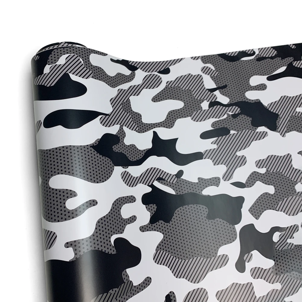 Off-Road Auto Aufkleber Camo Auto Wrap Schwarz Camouflage Film Jeep Auto Klebstoff Vinyl Motorräder Auto Outdoor Zubehör – Detail 8