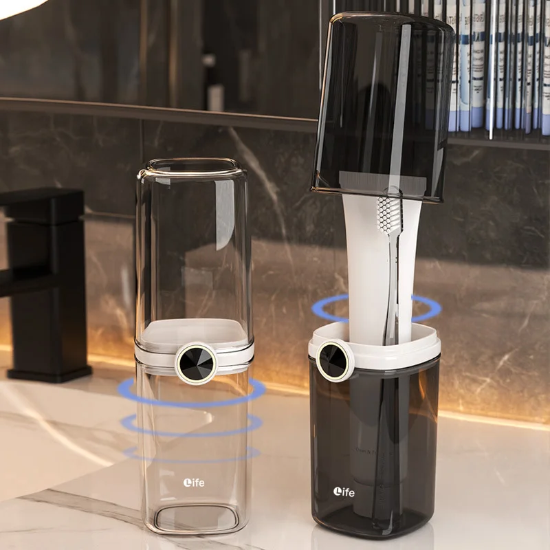 Portable Toothbrush Holder Cup Travel Toothpaste Protect Storage Box Case Toothpaste Toothbrush Cup