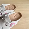 Cartoon Hello Kitty Suede Mules For Women Thicken Platform Closed Toe Round Slippers Sanrio Clogs Cork Insole Slides Sandals 4
