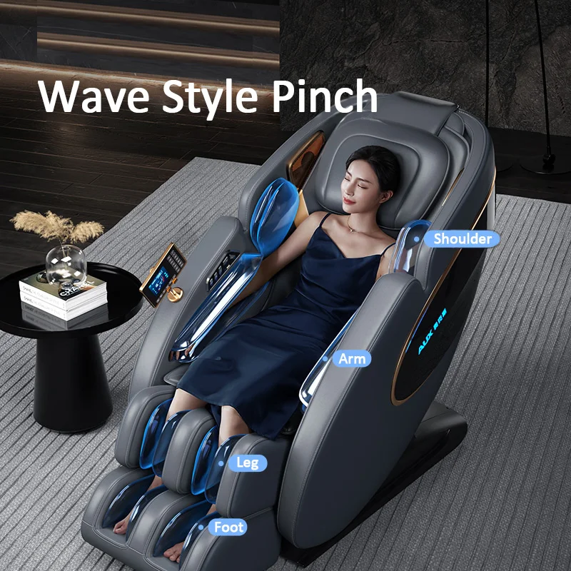 Jinkairui Heated Home Office Zero Gravity Massage Chair Electric Body Shiatsu Armchair Multifunctional Recliner Airbag Wrapped 5