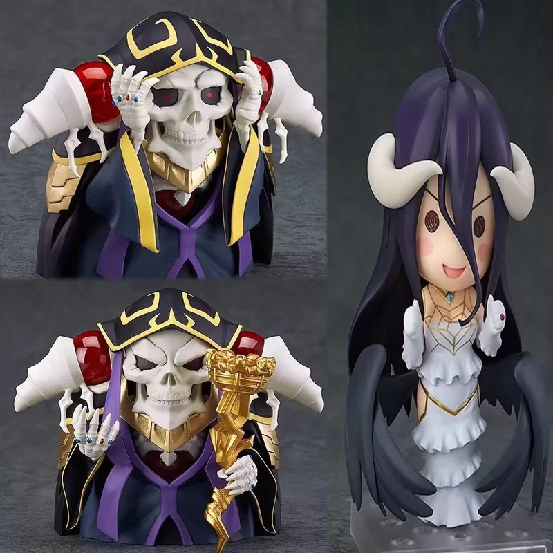 

Anime Overlord Albedo 642 Ainz Ooal Gown 631 Action Figure PVC Model Toys Collection Joint Movable Doll Figurine 10cm