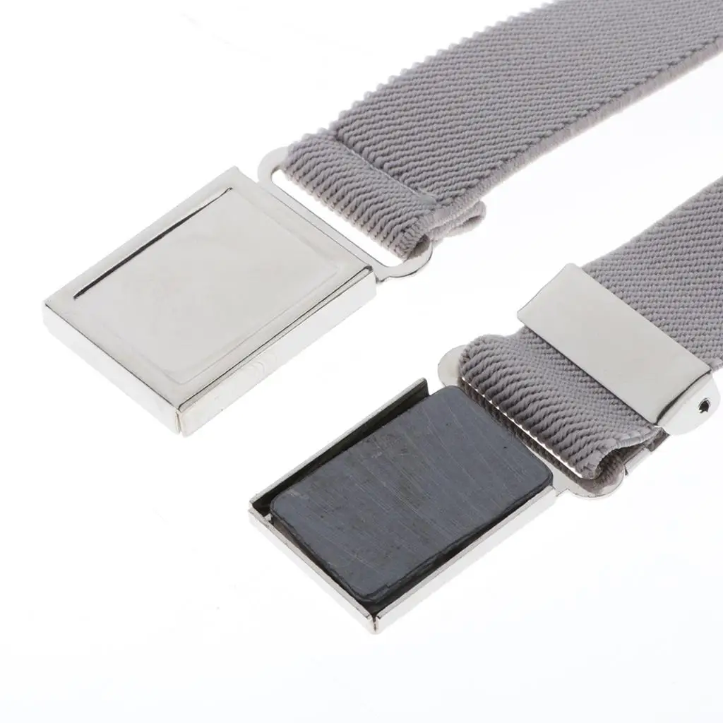 

Stretch Children Canvas Web Belt with Magnetic Buckle for Uniforms