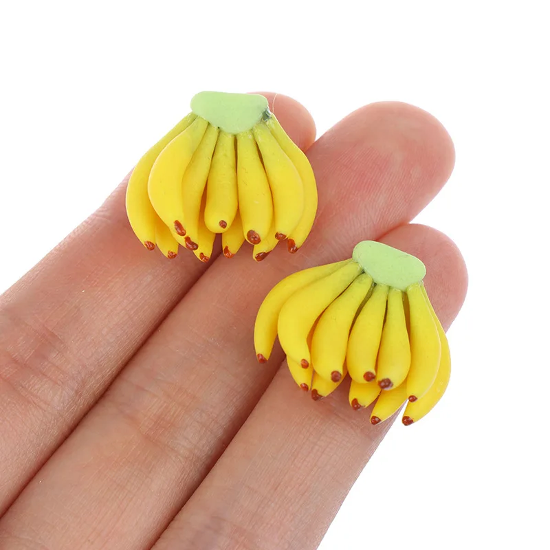 1/12 1/6 Mini Fruit Clay Food For Doll House Home Decoration Bjd Doll