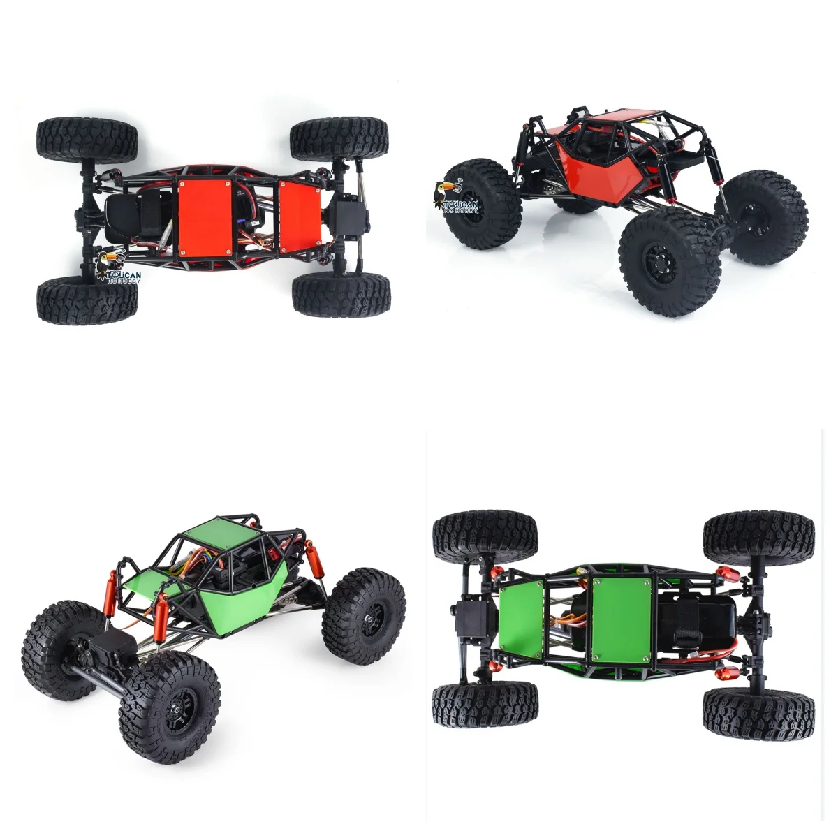 1/10 4x4 Elektrikli Tüm Yol RC Araç RTR 30km/s
