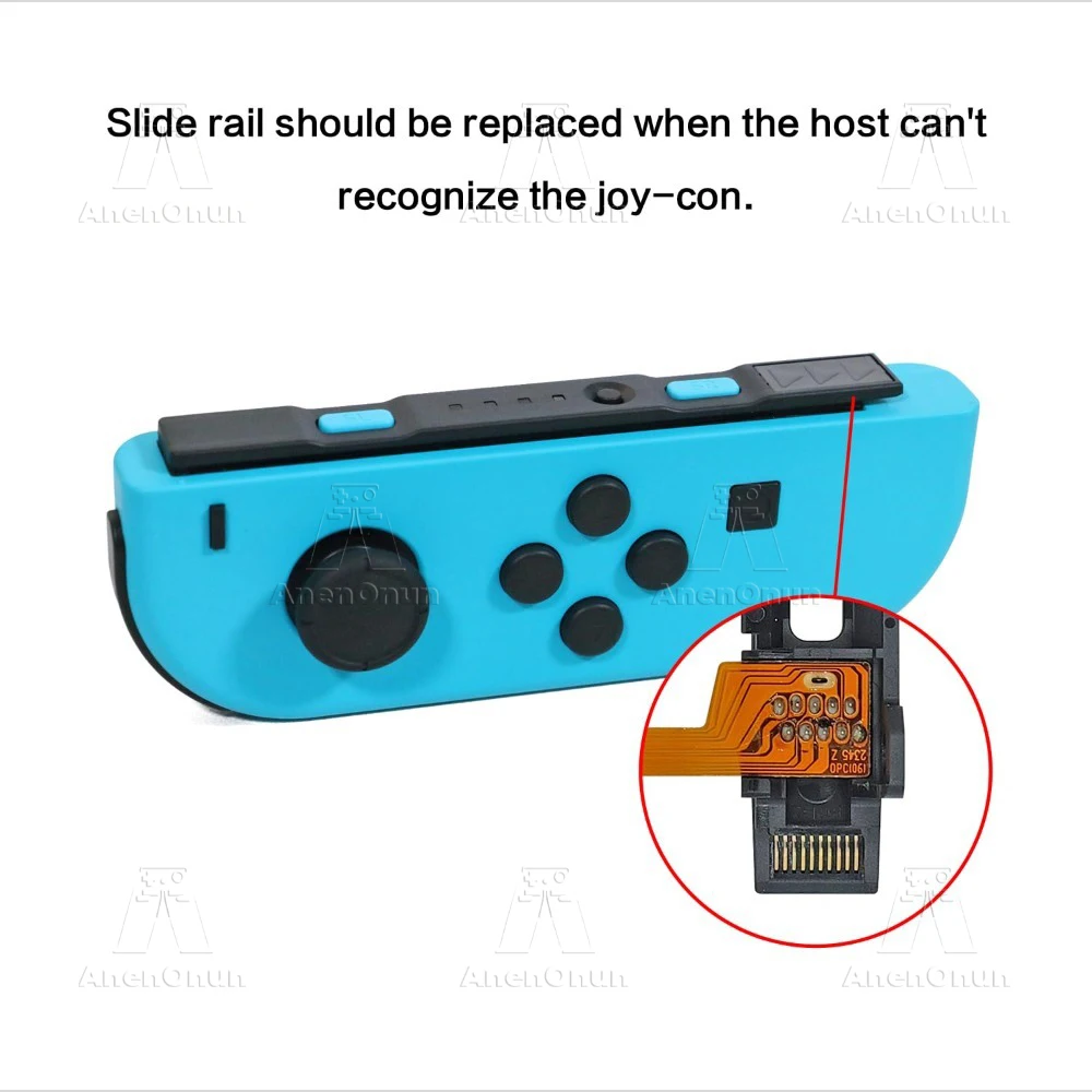 Premium Joycon Slide Rail Repair Kit with Sensor Flex Cable