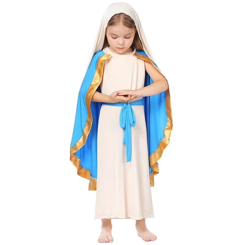 Costume Biblico San Giuseppe Per Bambino - Vestito Per Recite E Feste Natalizie - 3