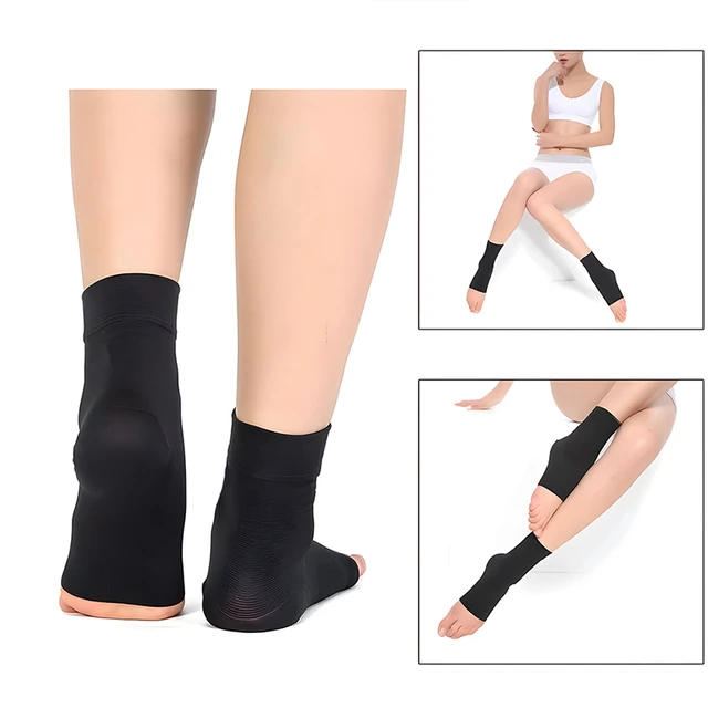 Open Toe Stirrup Knee High Socks 1pair  High socks, Knee high socks, Open  toe socks