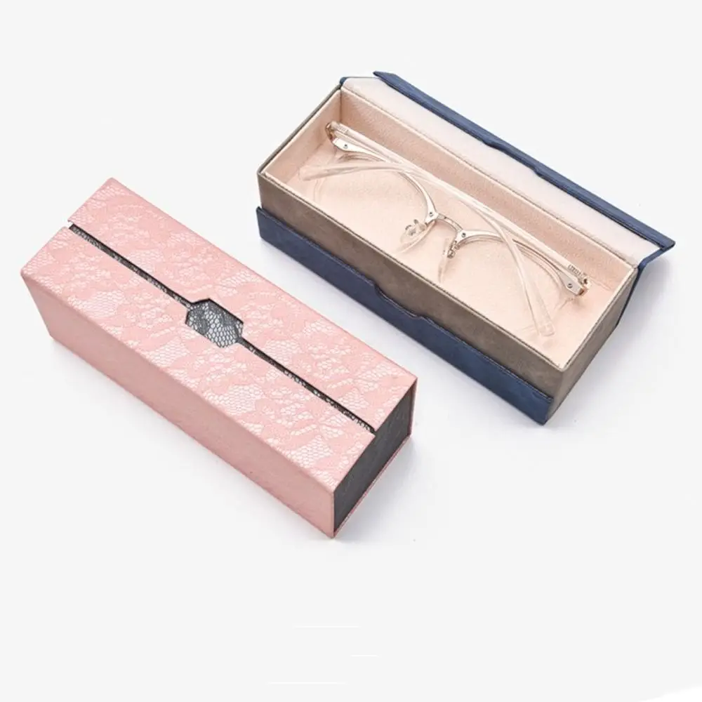 

New Dual-Glasses Case Double Eyeglasses Case For 2 Pair Eyeglasses Holder Portable Glasses Case Double Layer Glasses Case