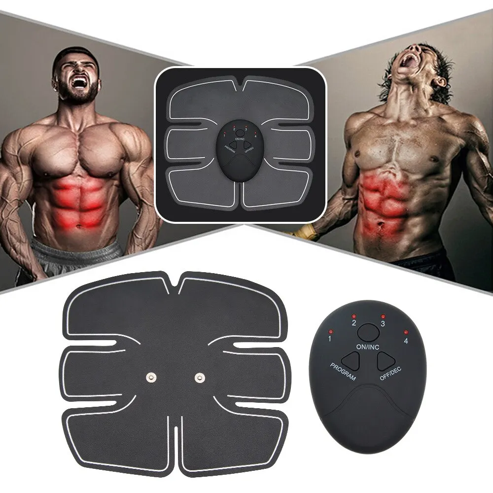 Abdominal Fitness Instrument EMS Sports Outdoor Abdominal Machine Slimming Belly Muscle Lazy People Abdom Unisex