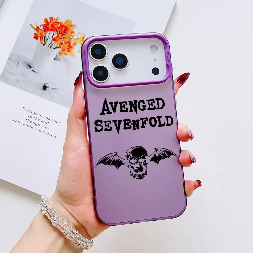 Avenged Sevenfold Designer Matte Laser Aurora Phone Case