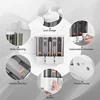 1/2/3Head Wall Mounted Bathroom Kitchen Liquid Soap Dispenser Household Shower Gel Container Hotel Supplies Bathroom Accessories 5
