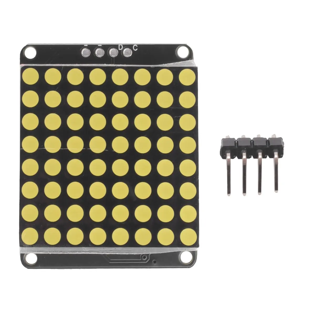 《공장 직판》8X8 LED 매트릭스 모듈 HT16K33 인터페이스 LED 도트 매트릭스 모듈 지원 확장 연결 LED 전자 스크린