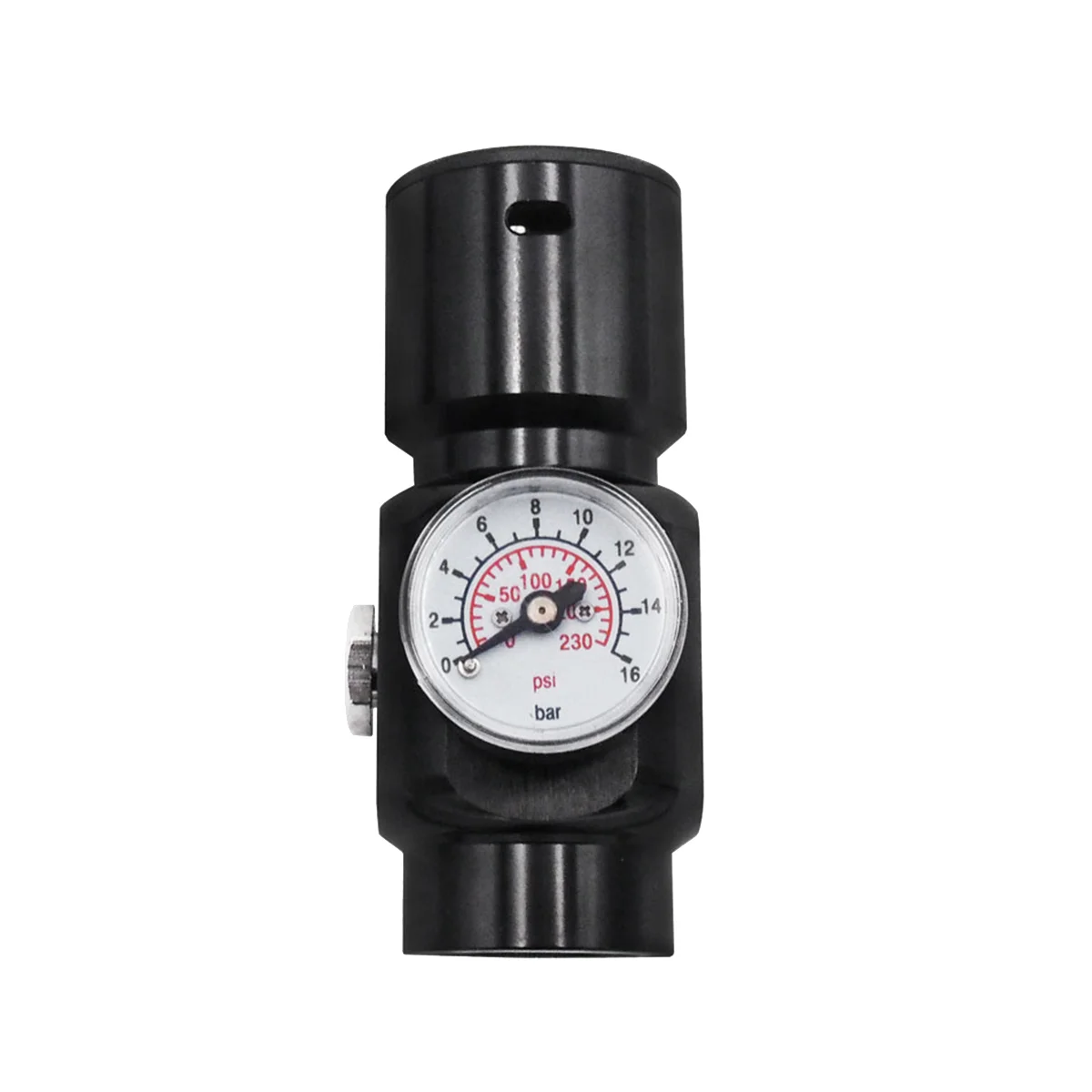 

CO2 MINI REGULATOR 0.825inch-14NGO INPUT 1500 PSI OUTPUT 0-130 PSI Co2 Regulator for Pneumatic Tools