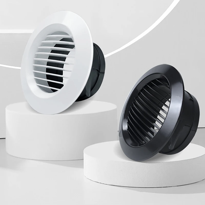 รูปร่างต่างๆ Air Vent สารสกัดจากวาล์ว Grille Air การไหลเวียนโลหิตช่องระบายอากาศ 100/150 มม.ท่อระบายอากาศอุปกรณ์เสริม 1