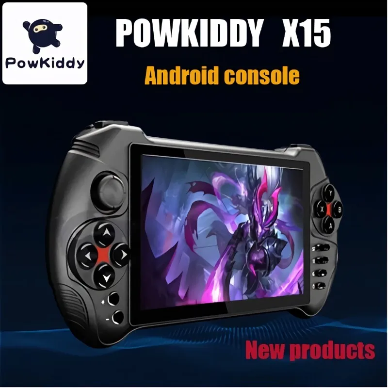 Powkiddy X15 Andriod  5.5 INCH 1280*720 Screen Handheld Game Console MTK8163 Quad Core 2G RAM 32G ROM Video Handheld Game Player 