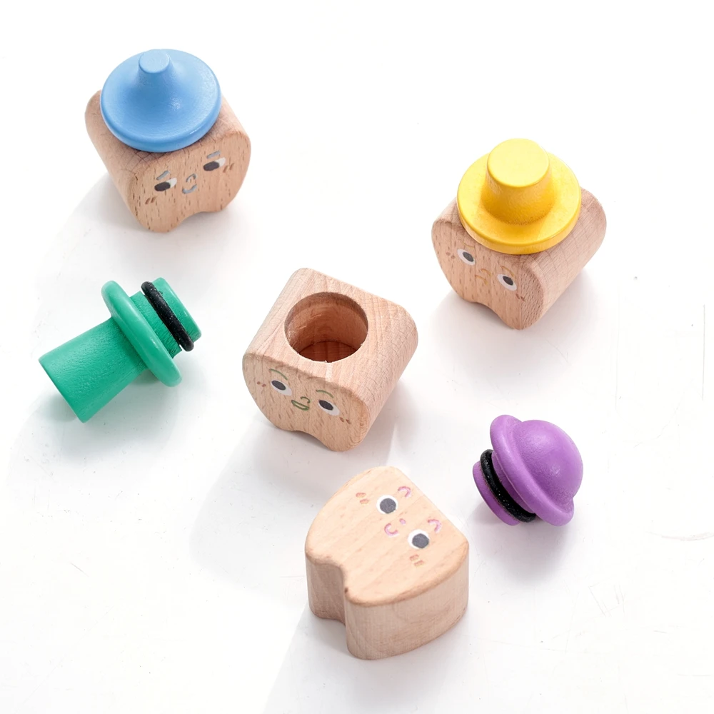 4pc Set Baby Zahn Holz Box Säuglings Milch Zähne Organizer Lagerung Cartoon Zahn Souvenir Box Baby Jungen Mädchen Souvenirs geschenke – Detail 9